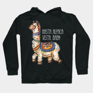 Hasta Alpaca Vista Baby Llama Hoodie